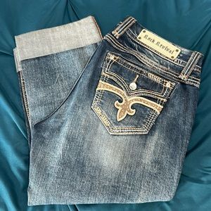 Rock Revival Capri Jeans